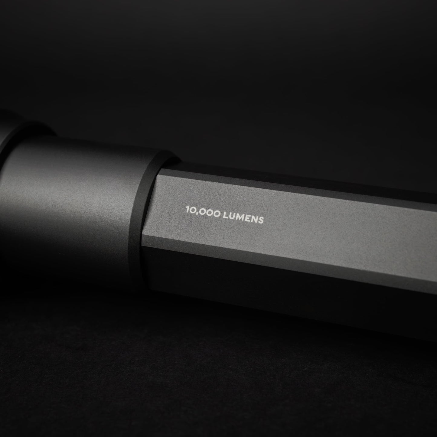 10,000 Lumen Rechargeable LED Flashlight with Power Bank, Waterproof for Camping