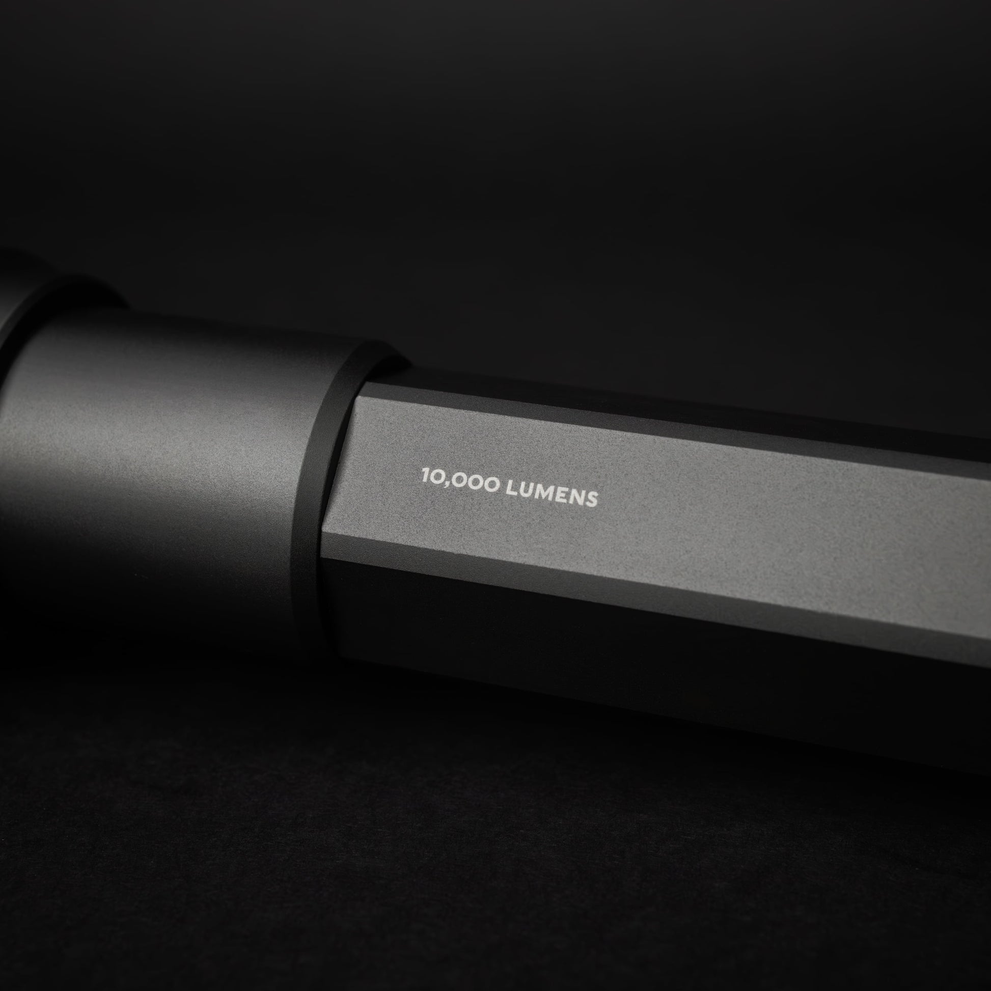 10,000 Lumen Rechargeable LED Flashlight with Power Bank, Waterproof for Camping