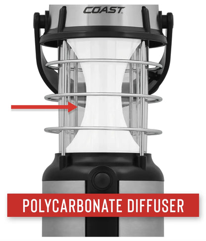 (2 Pack)  EAL18 LED Lantern – 460 Lumens, Dual Color (White & Red), 4 Light Modes, IP54 Rated