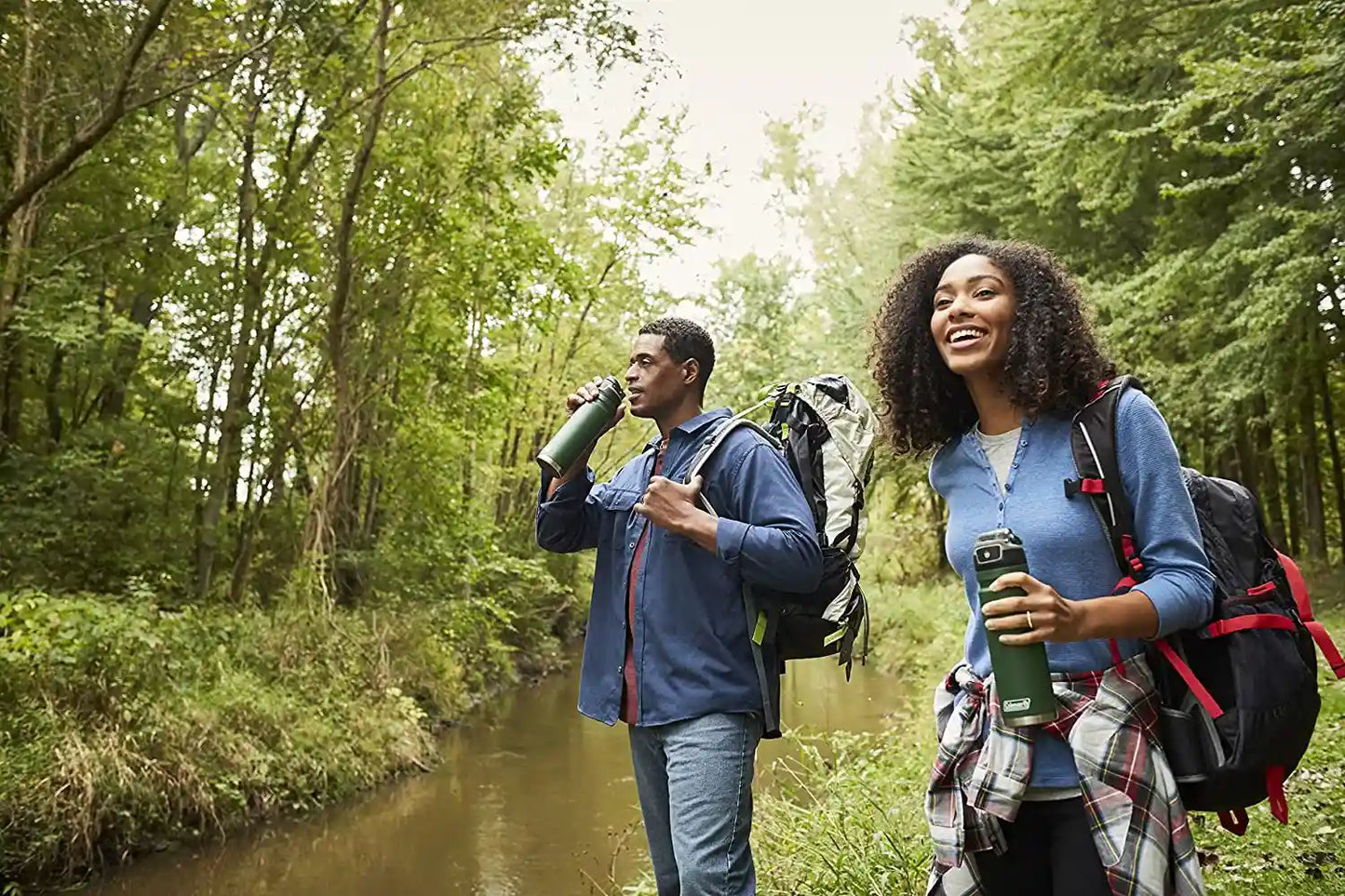 Coleman Freeflow Stainless Steel, Slate, 24 Oz