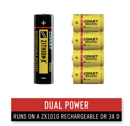 (2 Pack)  EAL18 LED Lantern – 460 Lumens, Dual Color (White & Red), 4 Light Modes, IP54 Rated