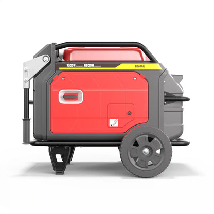 Erayak 8000W Inverter Generator – 120/240V 30Amp, Remote Electric Start, Quiet Operation For Home Emergency